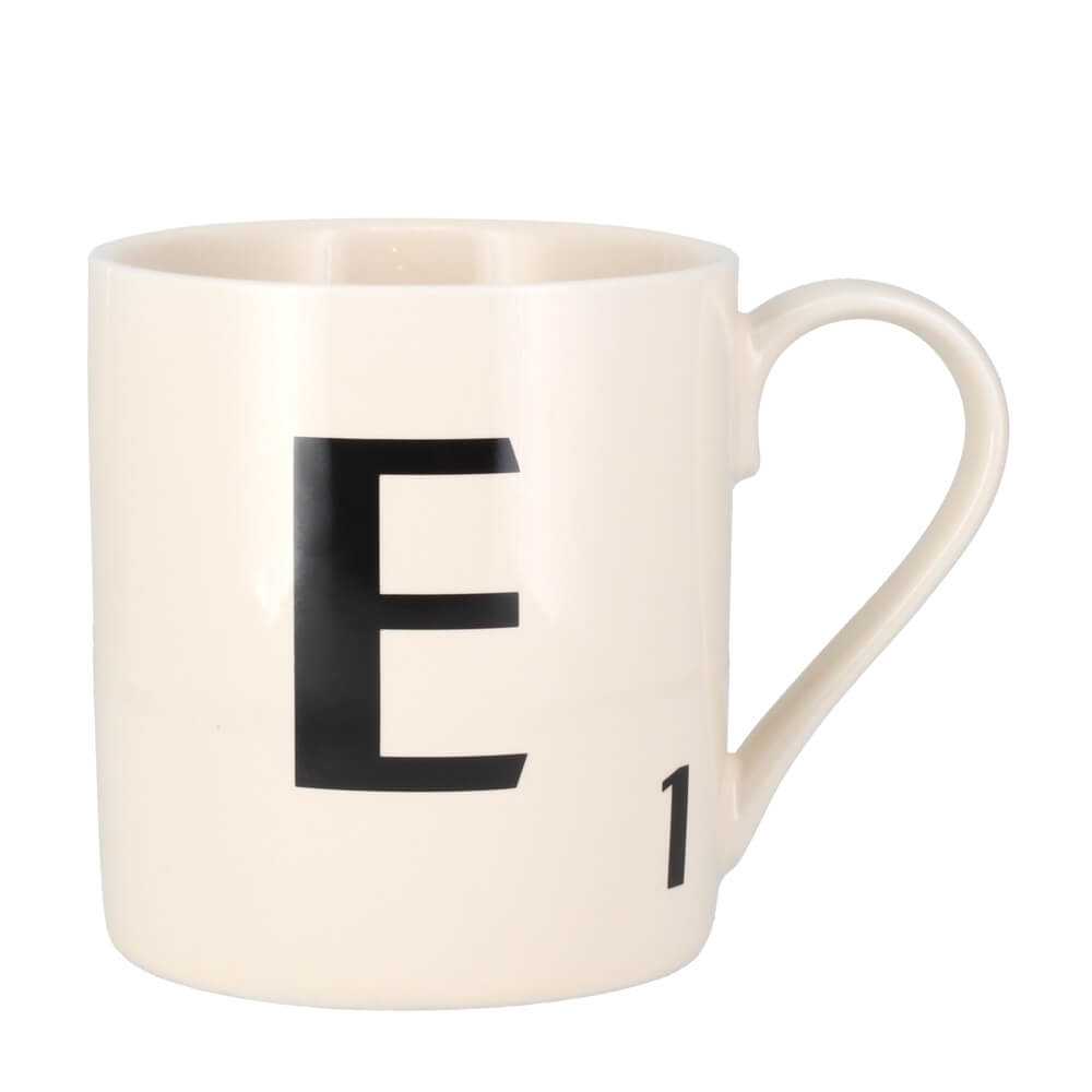 Scrabble Tile Letters A - Z Ceramic Gift Mug | All Letters In Stock