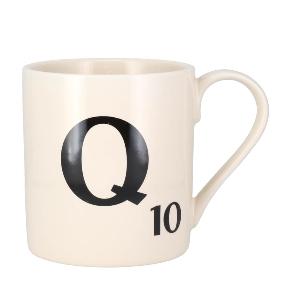 Scrabble Tile Letters A - Z Ceramic Gift Mug | All Letters In Stock