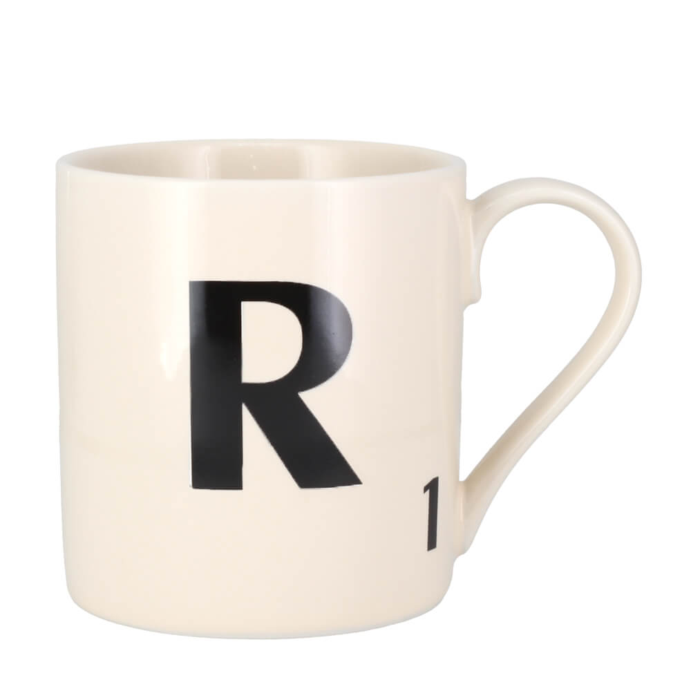 Scrabble Tile Letters A - Z Ceramic Gift Mug | All Letters In Stock