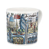 Picturemaps London Landmarks Mug McLaggan Educational Bone China Cup