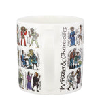 McLaggan Picturemaps Book Mug Writers and Characters China Coffee Cup