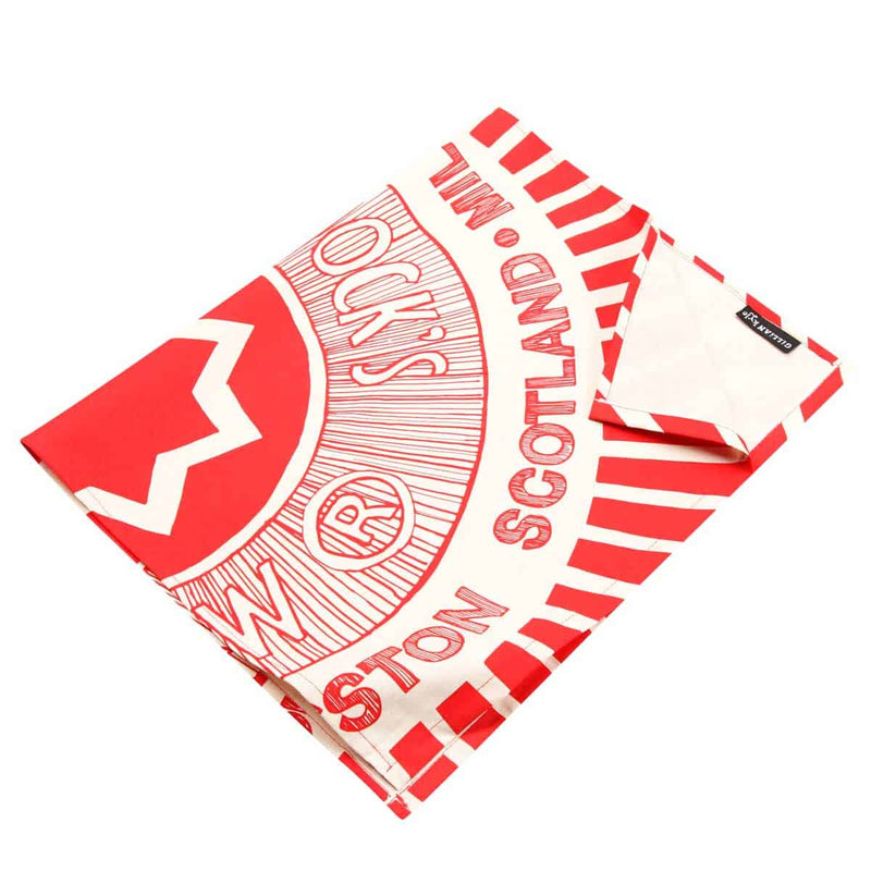 Gillian Kyle Tunnock's Teacake Wrapper Cotton Tea Towel UK Made