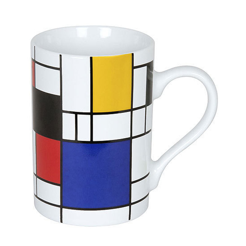 Konitz Picasso Mondrian Homage Small Fragments Abstract Coffee Cup