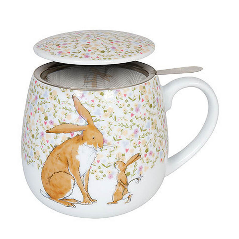 Konitz Guess How Much I Love You Snuggle Tea Infuser Porcelain Mug