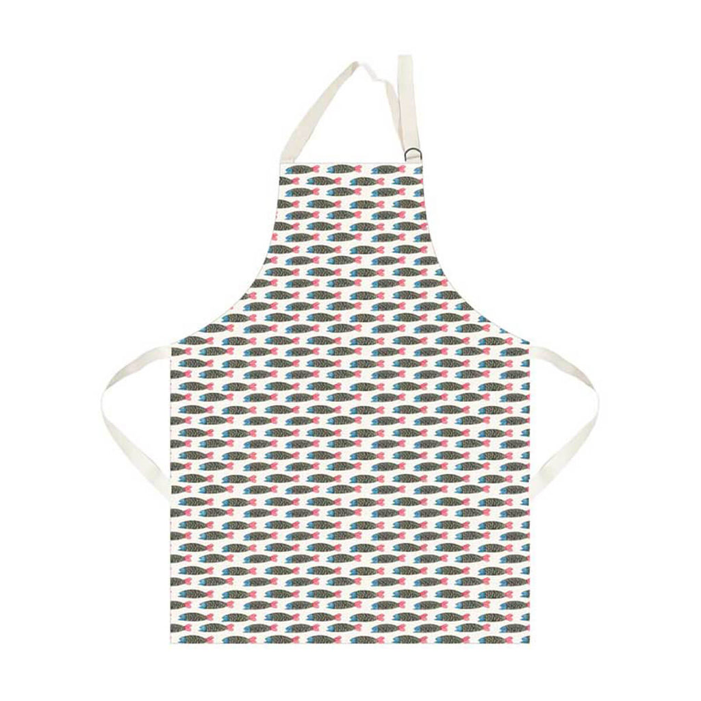 My Gifts Trade Hinchcliffe & Barber Paper Fish Cotton Kitchen Apron