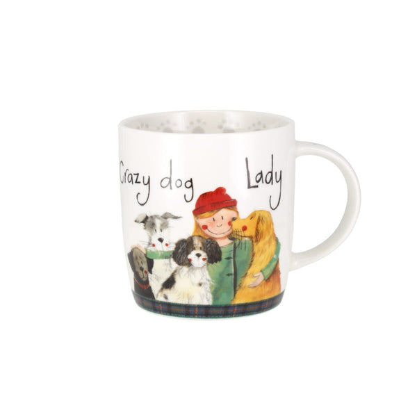 Crazy Dog Lady China Mug