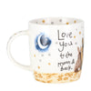 Alex Clark Love You To The Moon And Back Rabbits Gift Mug Coffee Cup