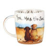 Alex Clark You, Me And The Sea Watercolour Gift Mug China Coffee Cup