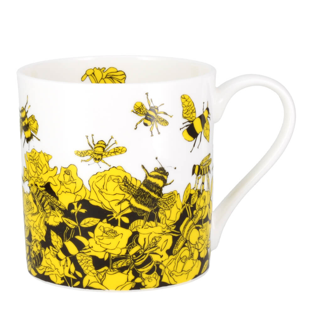 ARTHOUSE Unlimited Mug Artist Designed Bee Free Bone China Coffee Cup