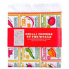 Stuart Gardiner Design Chilli Peppers of the World Cotton Tea Towel