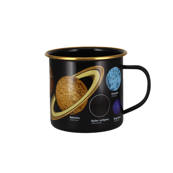 Ecologie Astronomia Planets Enamel Mug