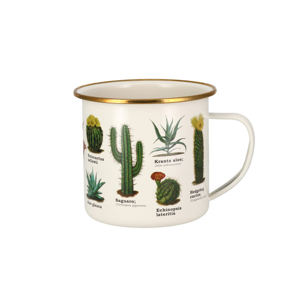Ecologie Botanica Cacti Enamel Mug