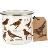 Gift Republic Ecologie Hortus Aves Garden Birds Enamel Mug 500ml