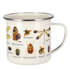 Gift Republic Ecologie Insectum Insects Cream Enamel Mug 500ml