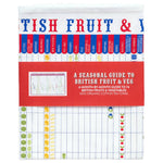 Stuart Gardiner Design Guide to Seasonal British Fruit & Veg Tea Towel