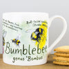 McLaggan Bumblebee by Ginger Bee Bone China Personalised Gift Mug