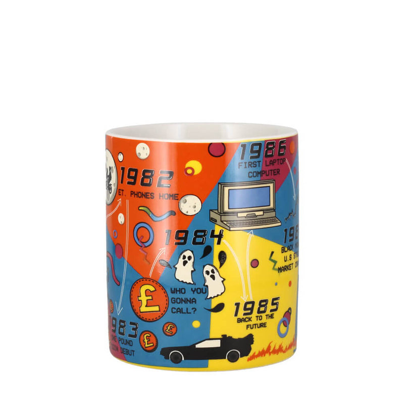 Gift Republic 80s Decade Themed Gift Boxed Coffee Mug