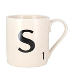 Scrabble Tile Letters A - Z Ceramic Gift Mug | All Letters In Stock