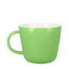 Joyce & Joan Rainbow Colours Apple Green Large Porcelain Coffee Mug