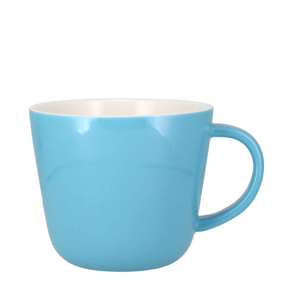 Joyce & Joan Rainbow Colours Sky Blue Large Porcelain Coffee Mug