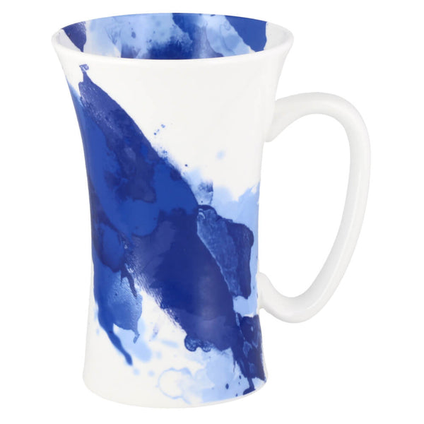 Konitz Watercolour Seeing Blue Mega Mug 580ml Large Bone China Cup