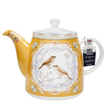 London Pottery Birds Teapot 1 Litre Loose-Leaf Tea Infuser Teapot