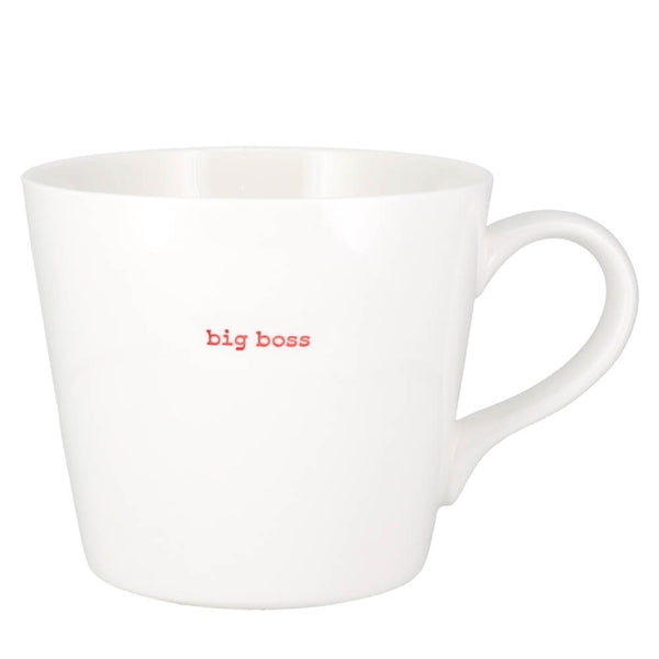 Big Boss Large Personalised Porcelain Gift Mug by Keith Brymer Jones