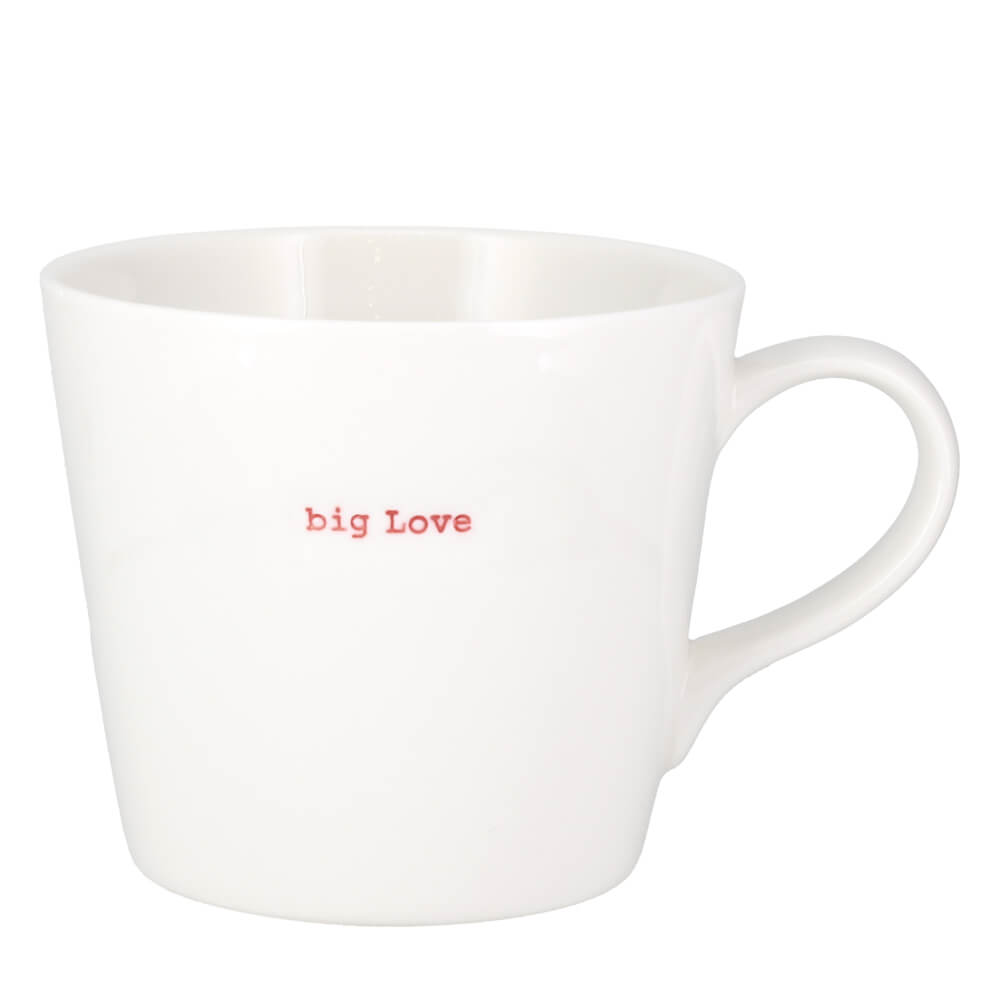 Big Love Romantic 500ml Porcelain Gift Mug by Keith Brymer Jones