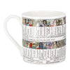 McLaggan Picturemaps Mug Art Timeline Educational Bone China Coffee Cup