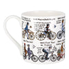Bicycles and Cycling Mug McLaggan Picturemaps Bone China Coffee Cup