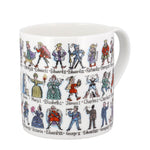 Picturemaps Kings & Queens since 1066 Mug McLaggan Educational Cup