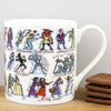 Picturemaps Shakespeare Characters Bone China Personalised Gift Mug