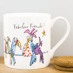 Quentin Blake Fabulous Friends Bone China Personalised Gift Mug