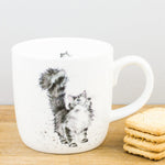 Royal Worcester Wrendale Designs Lady of the House Cat Bone China Mug