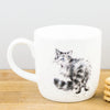 Royal Worcester Wrendale Designs Lady of the House Cat Bone China Mug