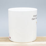 Rosie Made A Thing Crazy Cat Lady Bone China Gift Mug Coffee Cup