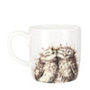 Royal Worcester Wrendale Designs The Twits Owls Bone China Gift Mug