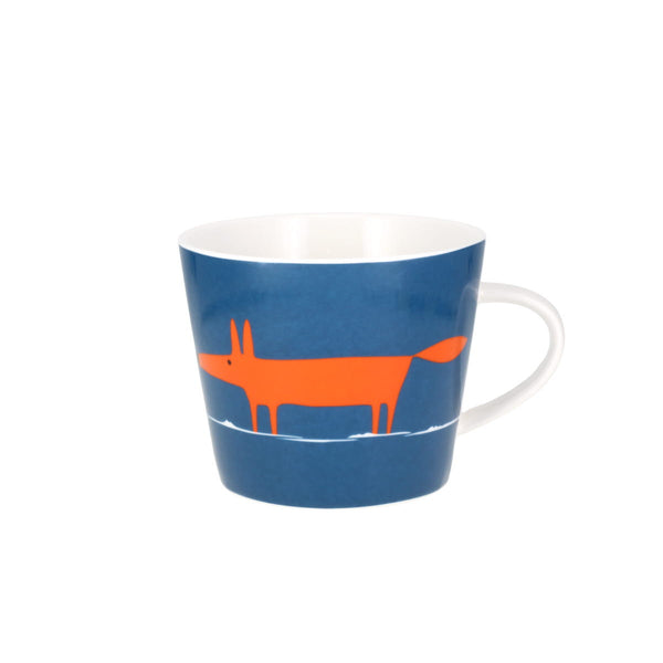 Scion Mr Fox Denim & Orange China Mug