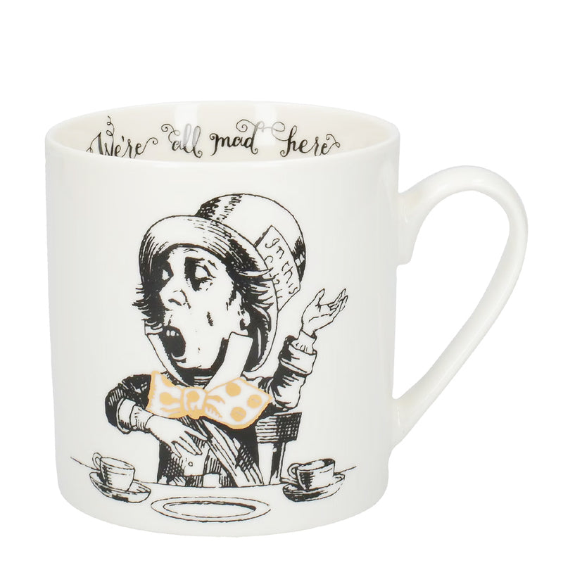 The Mad Hatter Mug V&A Alice in Wonderland Fine China Gift Boxed Cup