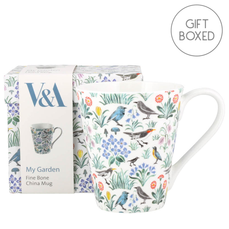 Creative Tops V&A Voysey My Garden Fine Bone China Gift Boxed Mug
