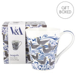 Creative Tops V&A Voysey Seagulls Fine Bone China Gift Boxed Mug