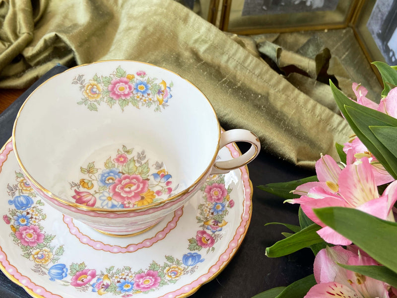 Shelley tea cup and saucer new arrivals
