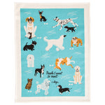 Blue Q People I Want To Meet: Dogs 100% Cotton Tea Towel